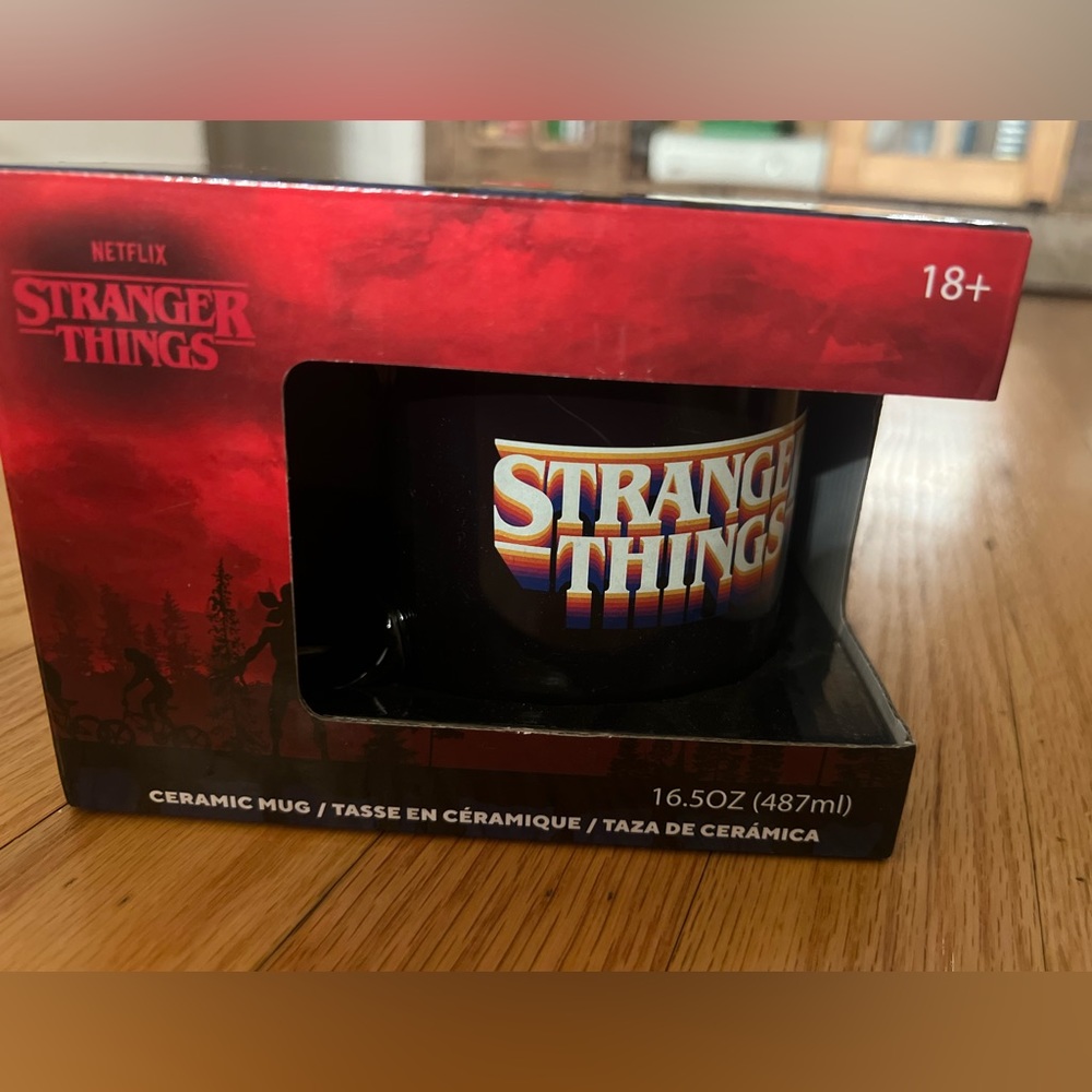 - Stranger Things color changing mug